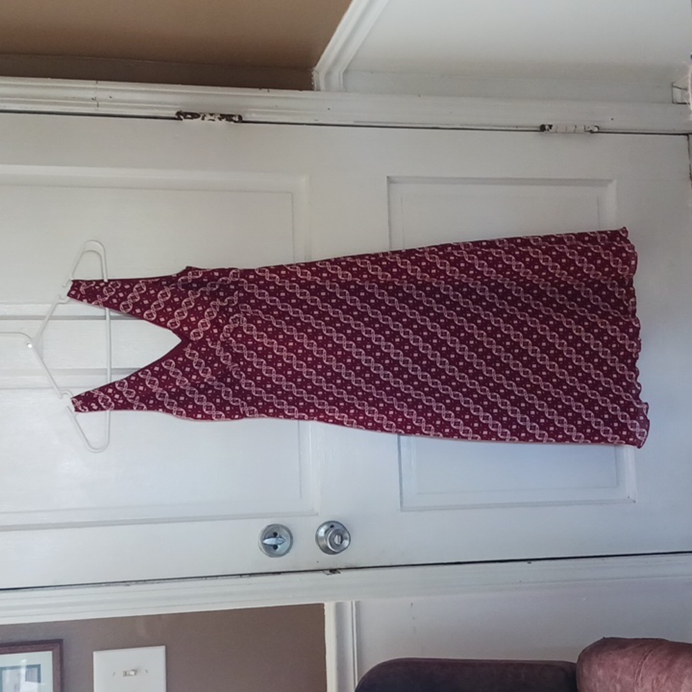 Summer sleeveless maxi dress